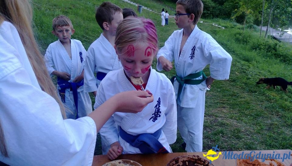 Gdyński Klub Kyokushin Karate - obóz Piecki 2017