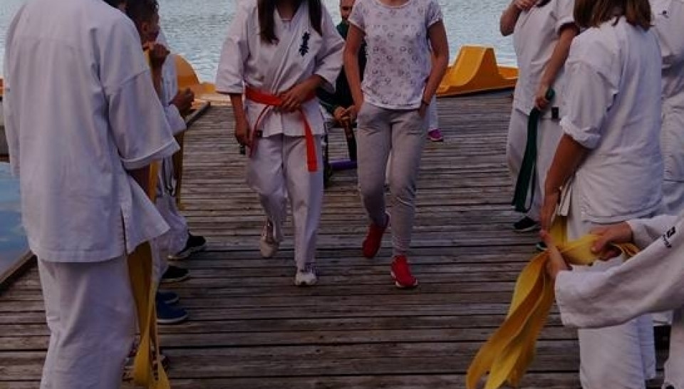 Gdyński Klub Kyokushin Karate - obóz Piecki 2017