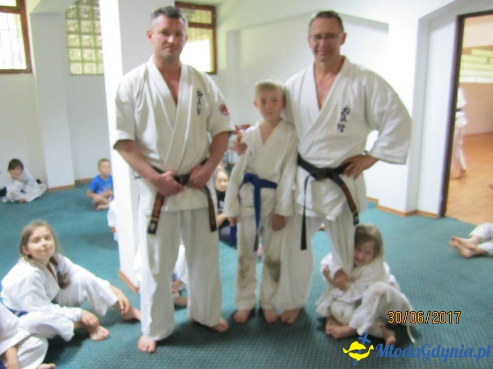 Gdyński Klub Kyokushin Karate - obóz Piecki 2017