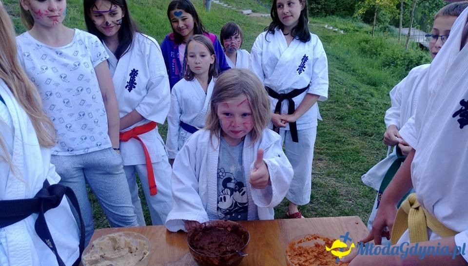 Gdyński Klub Kyokushin Karate - obóz Piecki 2017