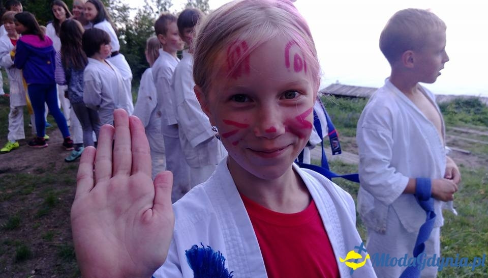 Gdyński Klub Kyokushin Karate - obóz Piecki 2017