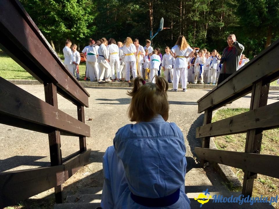 Gdyński Klub Kyokushin Karate - obóz Piecki 2017