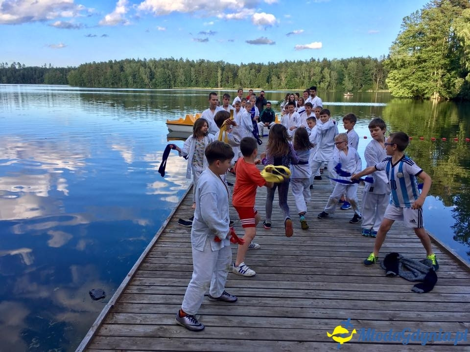 Gdyński Klub Kyokushin Karate - obóz Piecki 2017