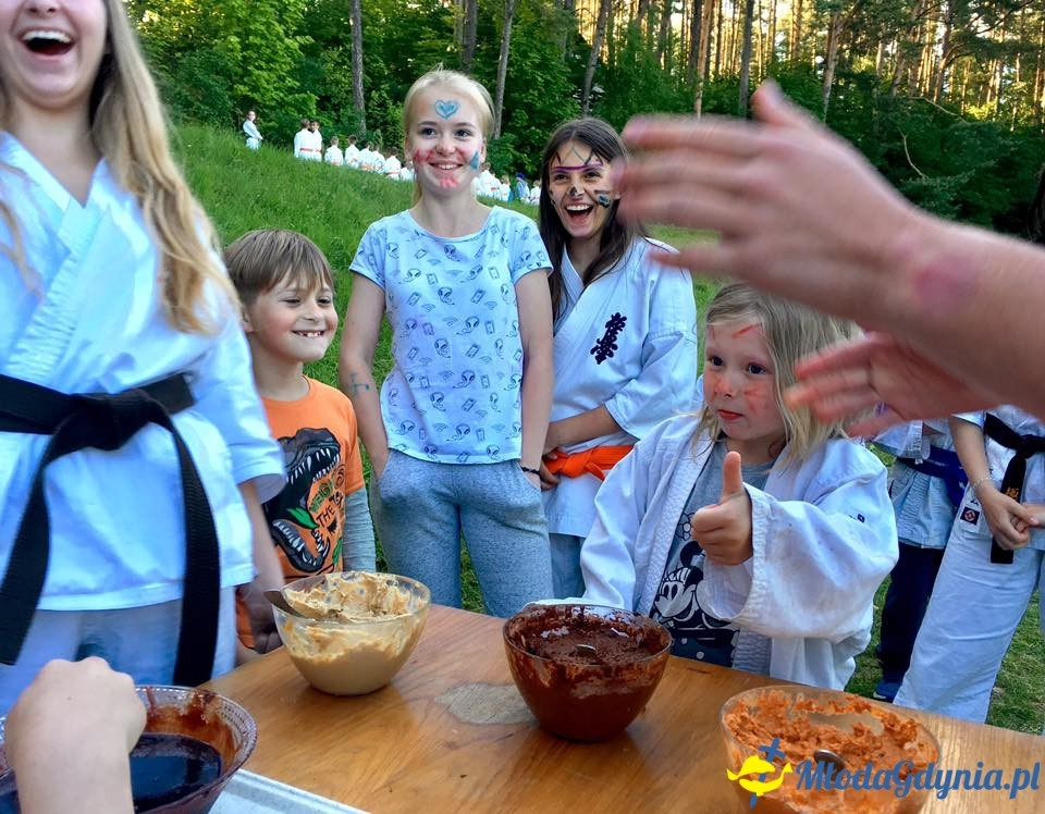 Gdyński Klub Kyokushin Karate - obóz Piecki 2017