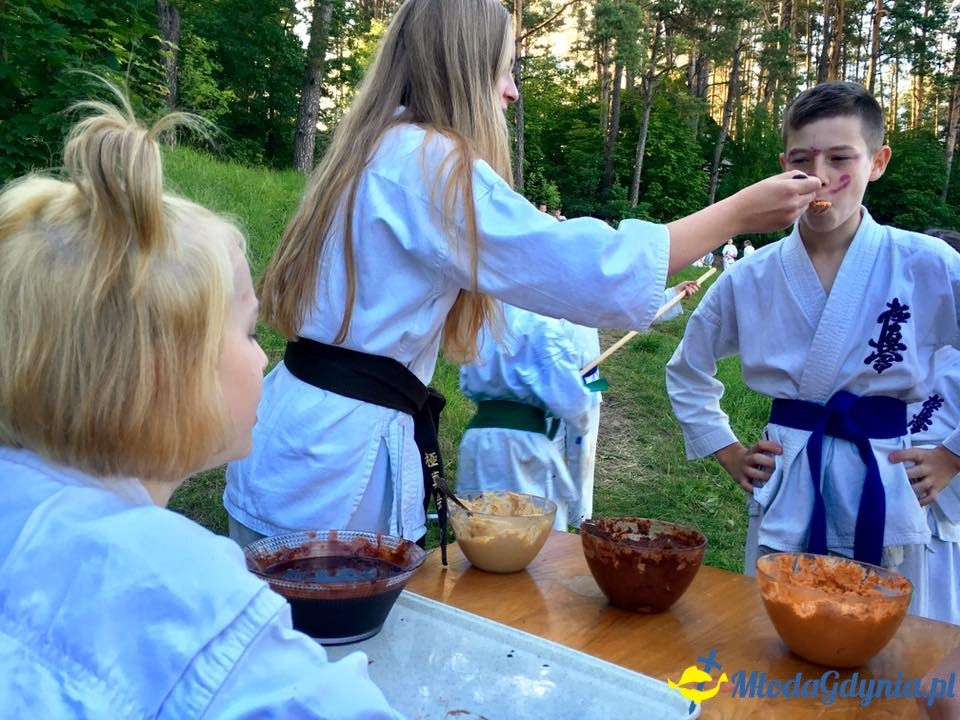 Gdyński Klub Kyokushin Karate - obóz Piecki 2017