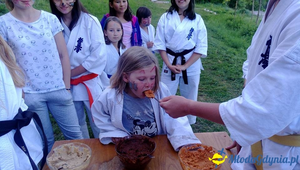 Gdyński Klub Kyokushin Karate - obóz Piecki 2017