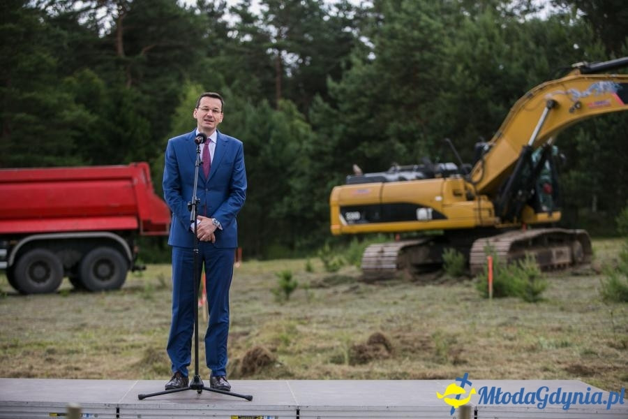 Wicepremier M. Morawiecki w Gdyni. Mieszkanie Plus na Kaczych Bukach ? rusza budowa