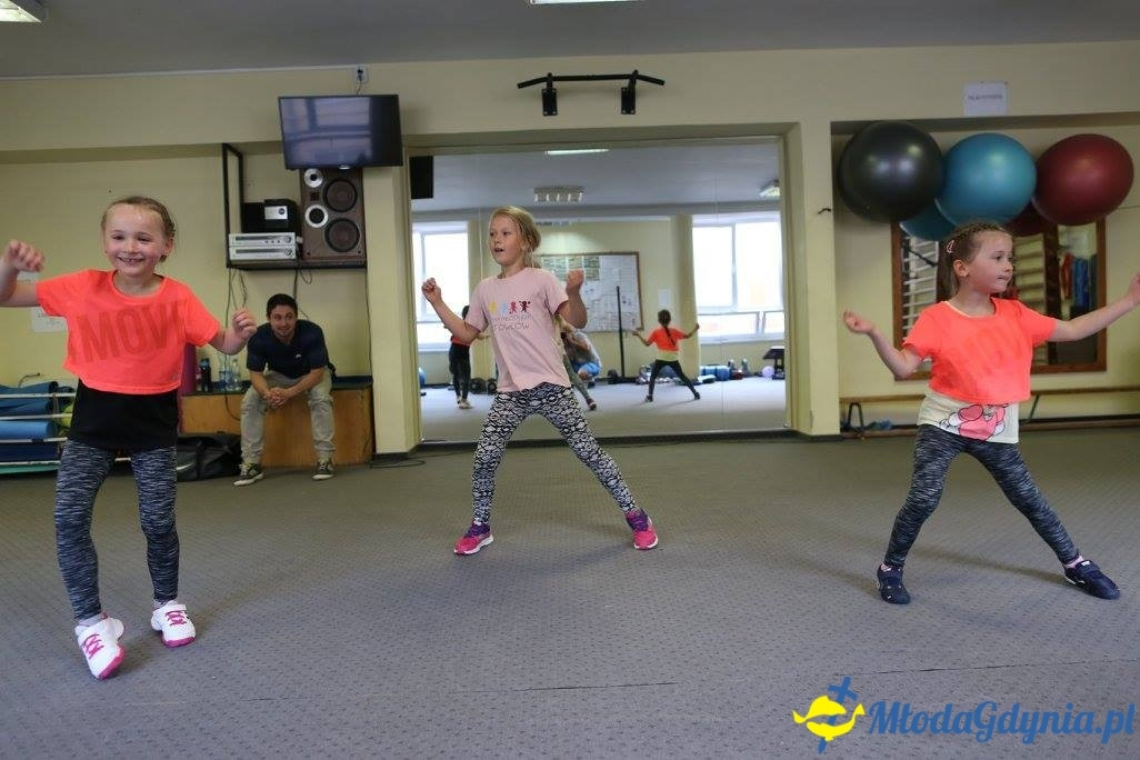 Tańce w Akademii Młodych Sportowców