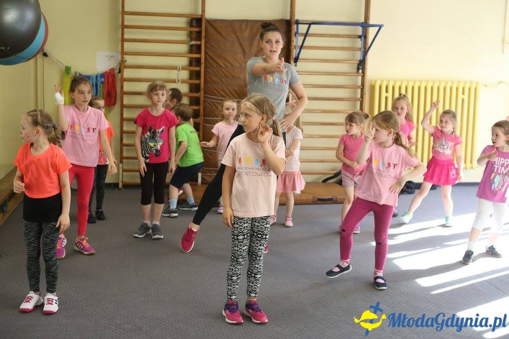 Tańce w Akademii Młodych Sportowców