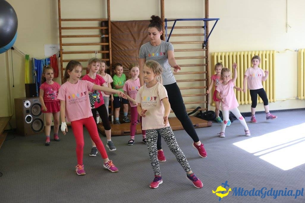 Tańce w Akademii Młodych Sportowców