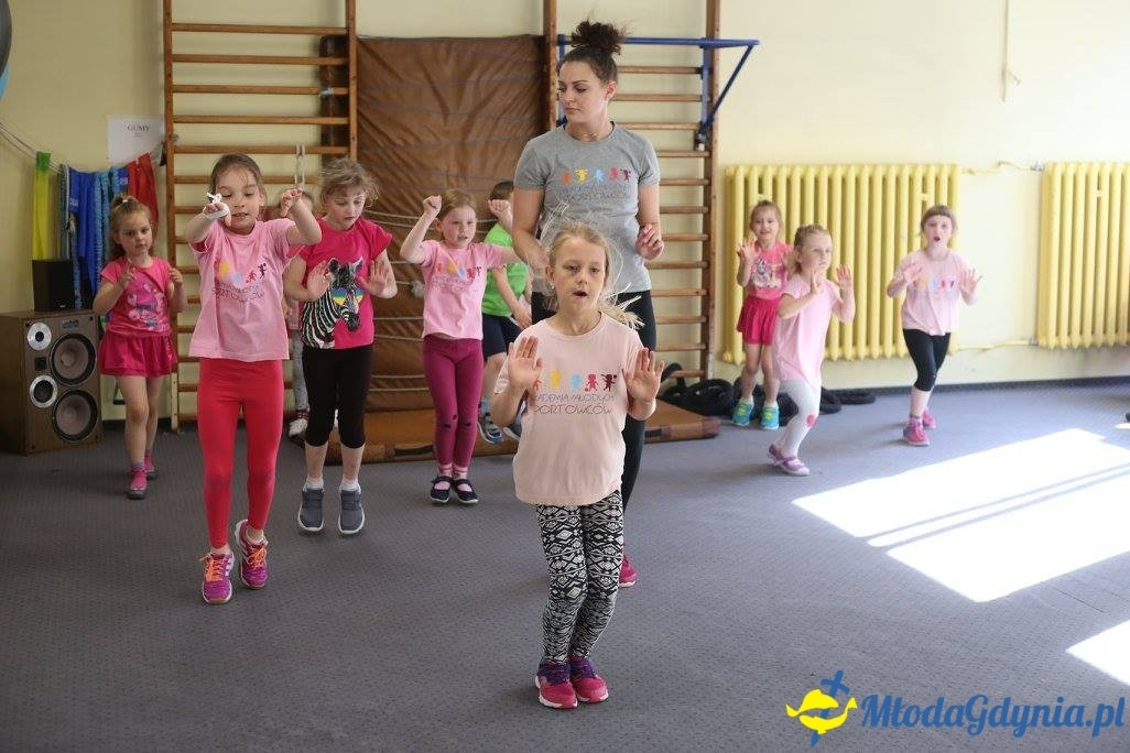 Tańce w Akademii Młodych Sportowców