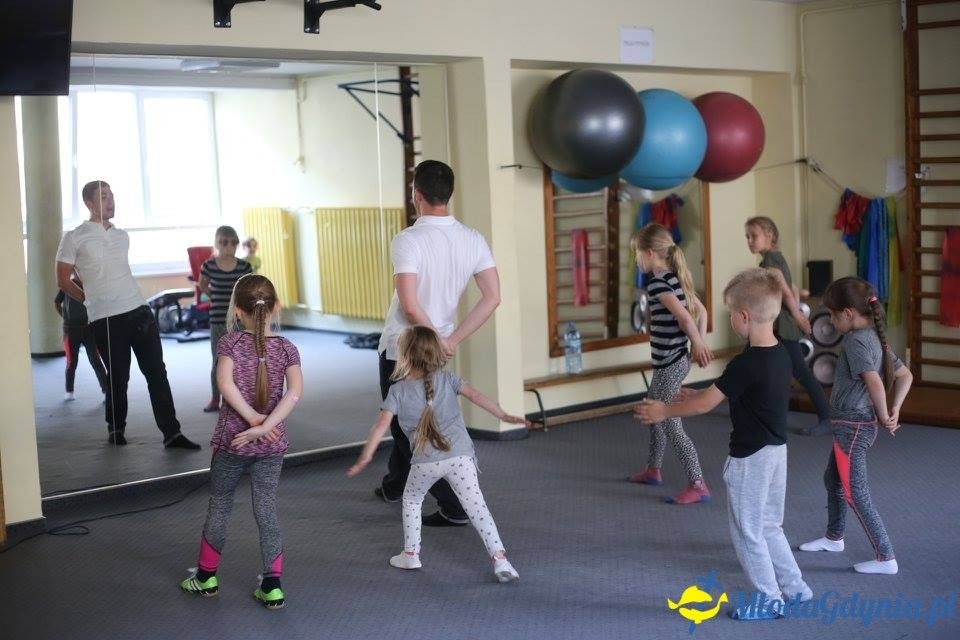 Tańce w Akademii Młodych Sportowców