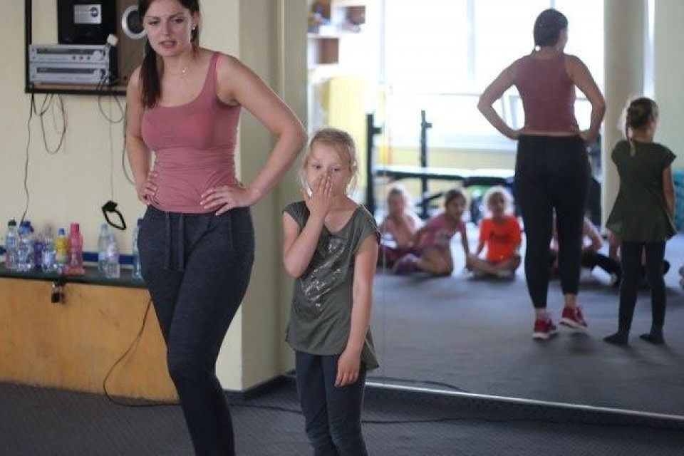 Tańce w Akademii Młodych Sportowców