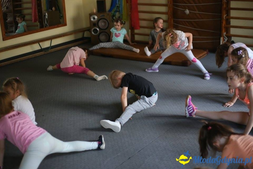 Tańce w Akademii Młodych Sportowców