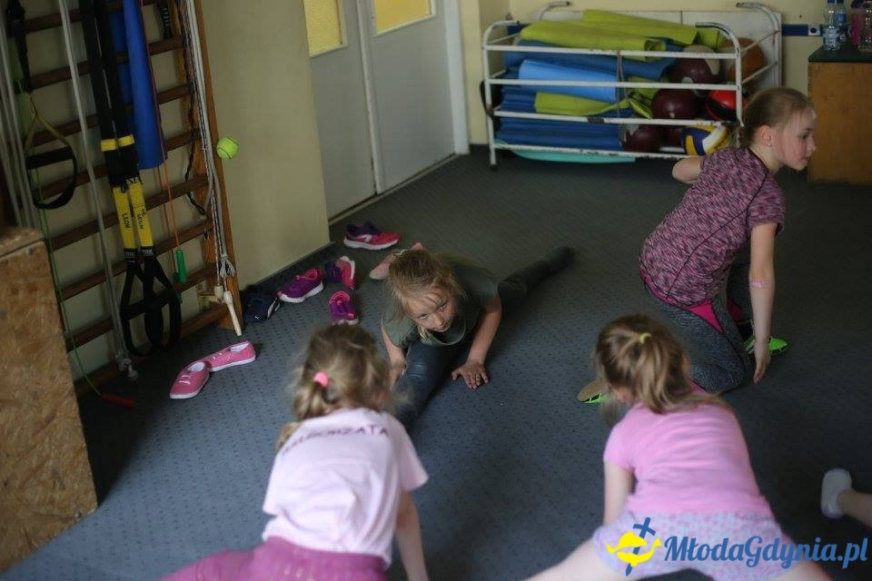 Tańce w Akademii Młodych Sportowców