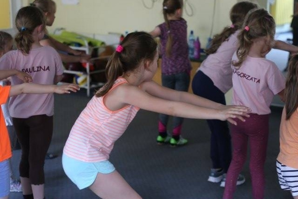 Tańce w Akademii Młodych Sportowców