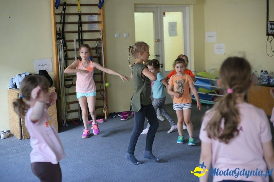 Tańce w Akademii Młodych Sportowców