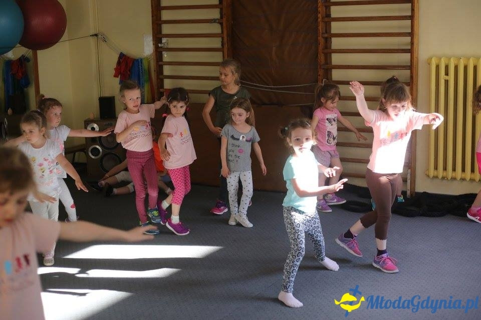 Tańce w Akademii Młodych Sportowców
