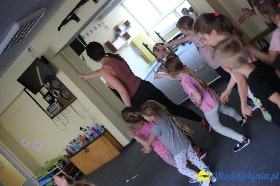 Tańce w Akademii Młodych Sportowców
