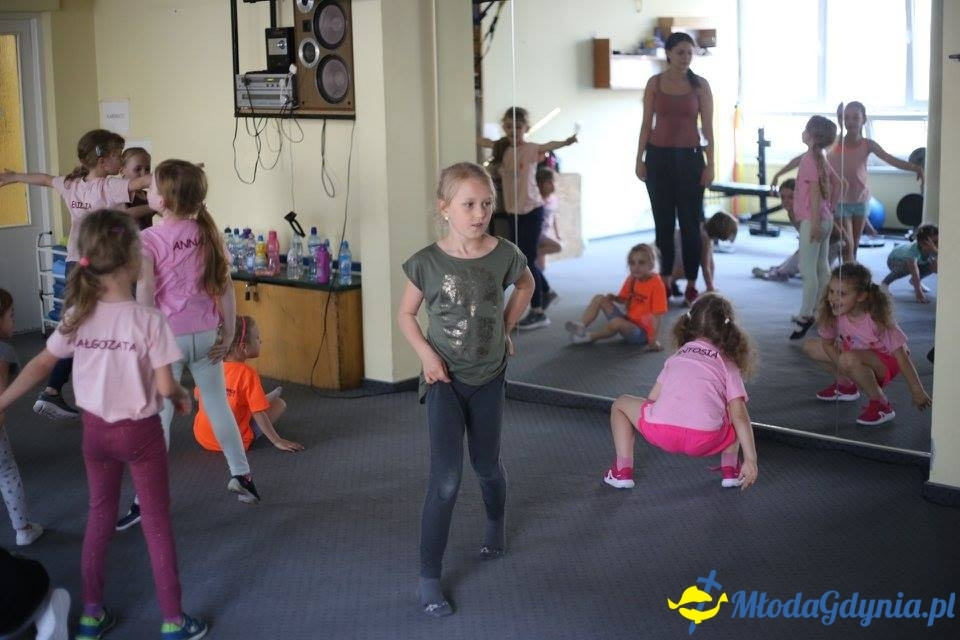 Tańce w Akademii Młodych Sportowców