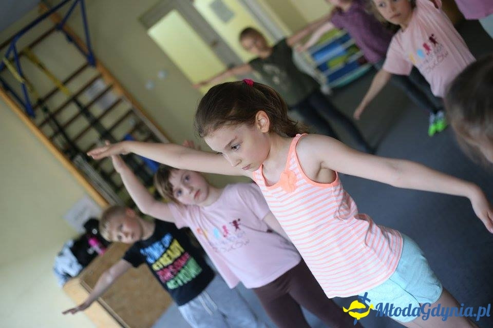 Tańce w Akademii Młodych Sportowców