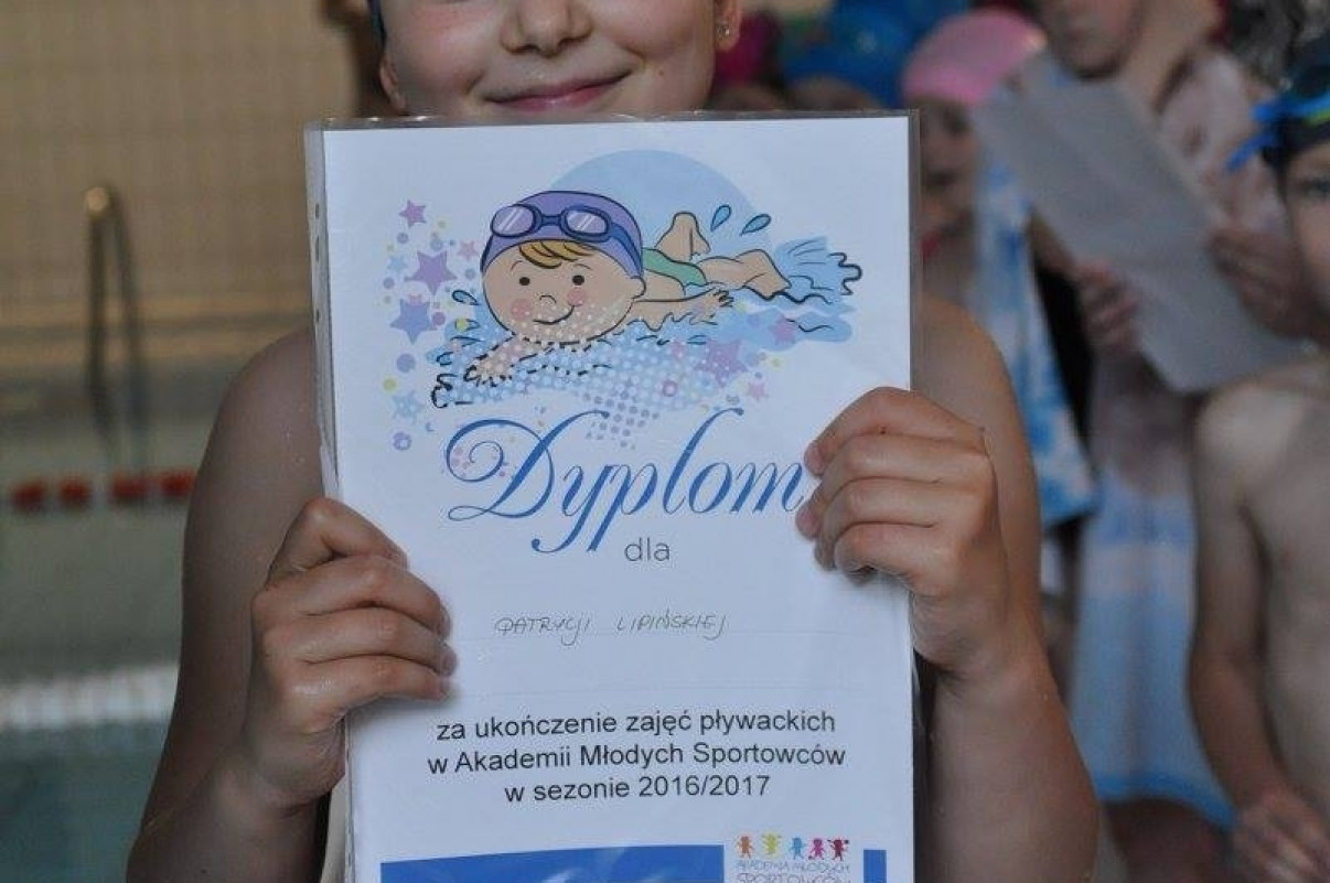 Akademia Młodych Sportowców - BASEN - ZAKOŃCZENIE SEZONU 2016-17