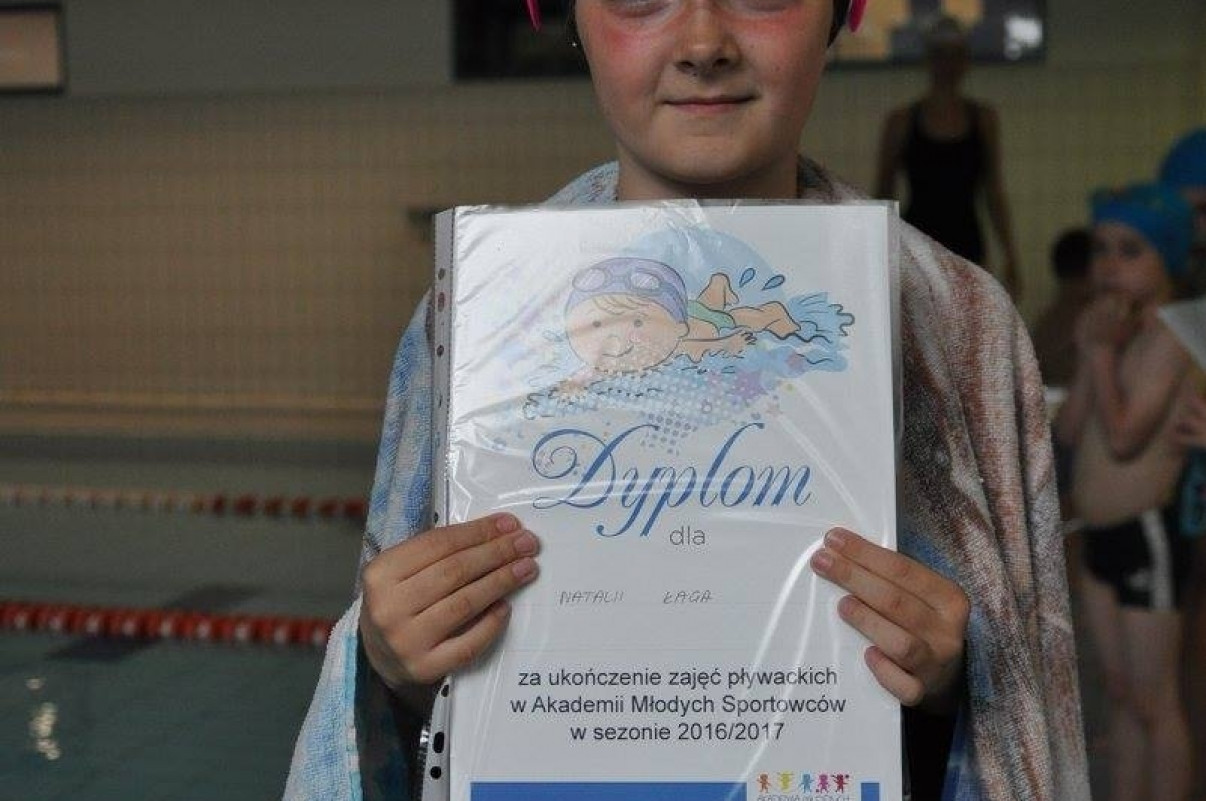 Akademia Młodych Sportowców - BASEN - ZAKOŃCZENIE SEZONU 2016-17