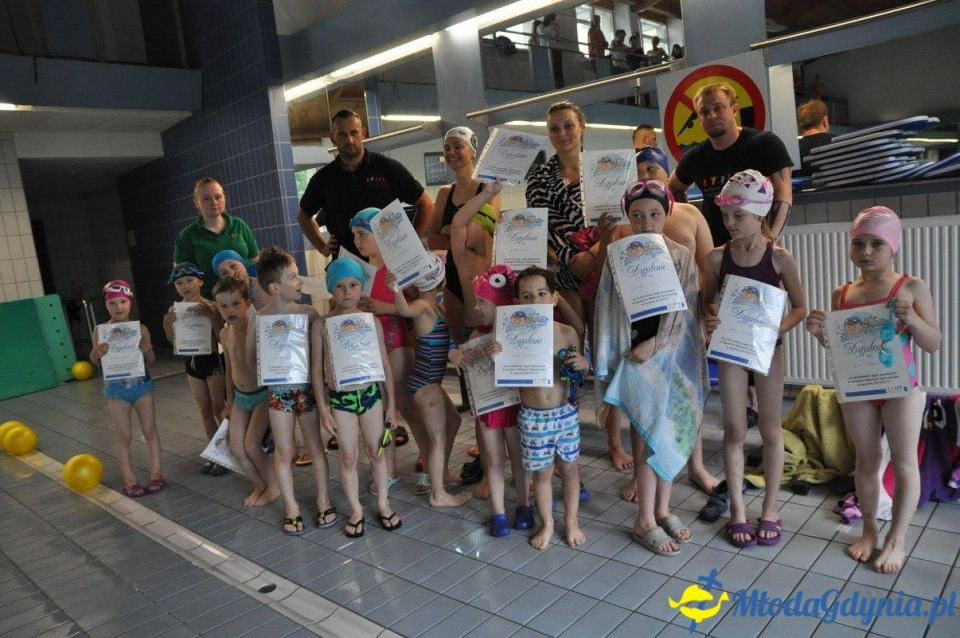 Akademia Młodych Sportowców - BASEN - ZAKOŃCZENIE SEZONU 2016-17
