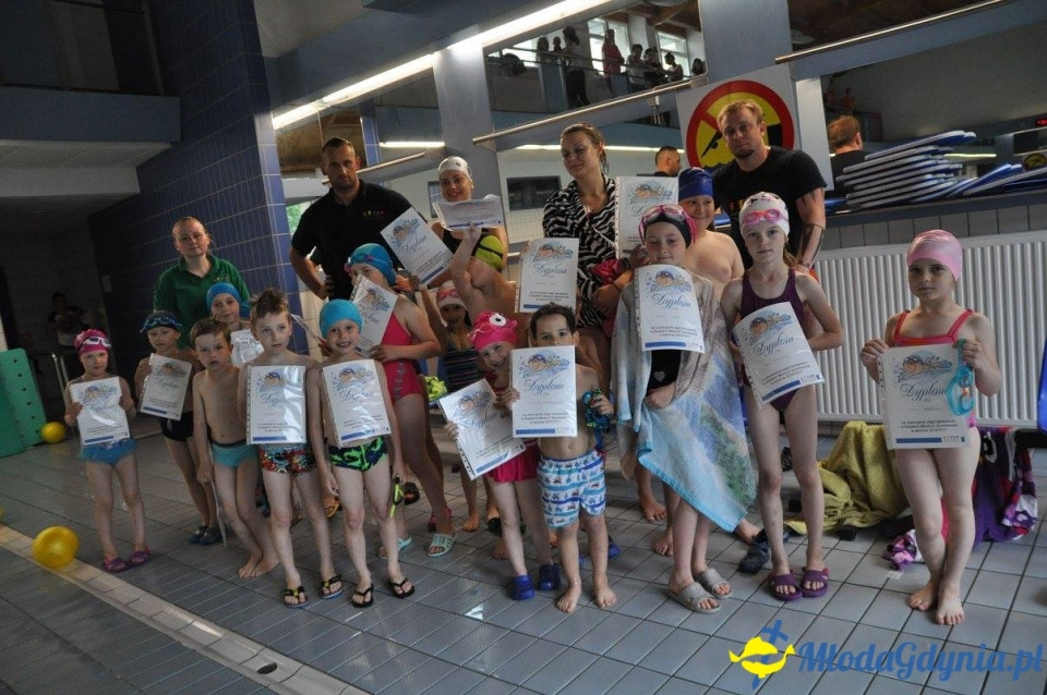 Akademia Młodych Sportowców - BASEN - ZAKOŃCZENIE SEZONU 2016-17
