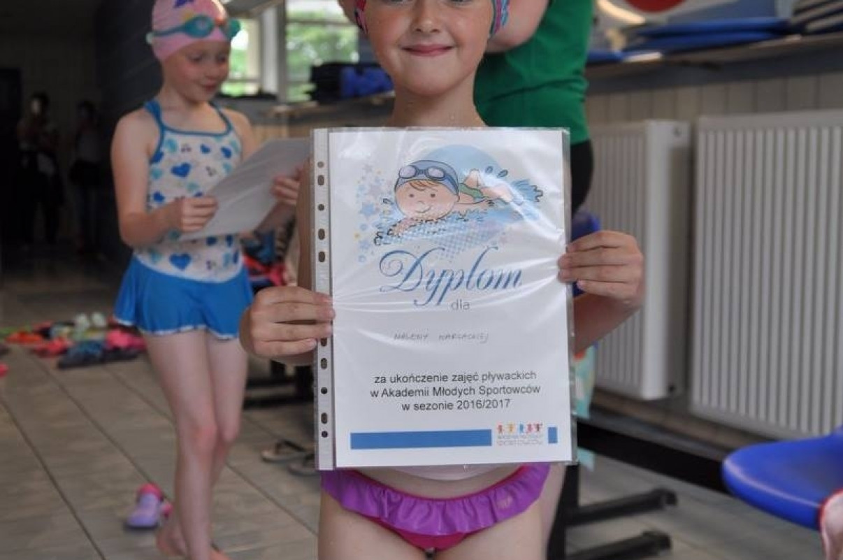 Akademia Młodych Sportowców - BASEN - ZAKOŃCZENIE SEZONU 2016-17