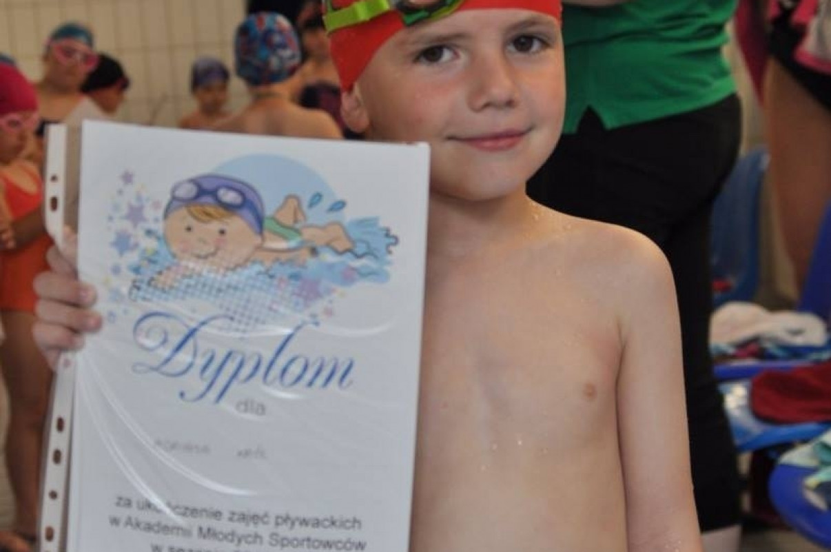 Akademia Młodych Sportowców - BASEN - ZAKOŃCZENIE SEZONU 2016-17