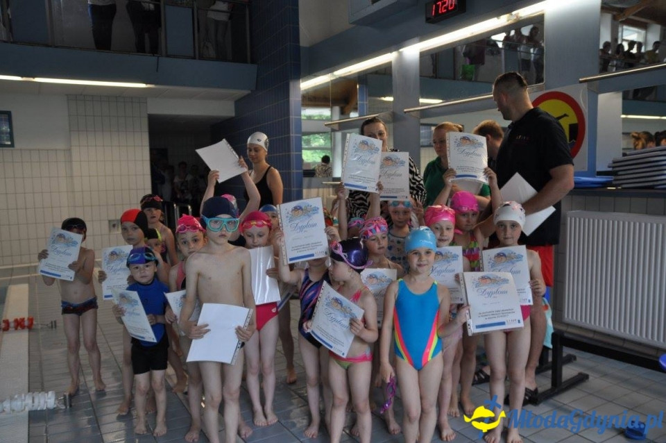 Akademia Młodych Sportowców - BASEN - ZAKOŃCZENIE SEZONU 2016-17
