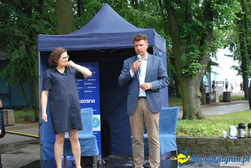 Ryszard Petru w Gdyni 08.07.2017