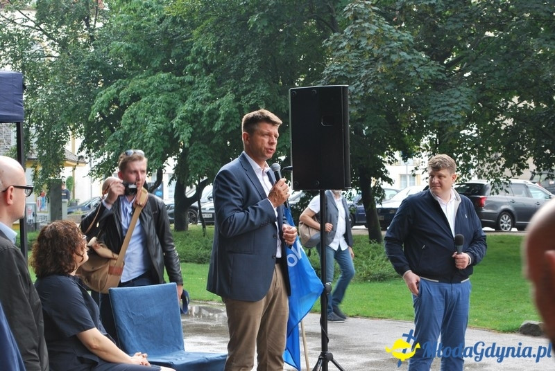Ryszard Petru w Gdyni 08.07.2017