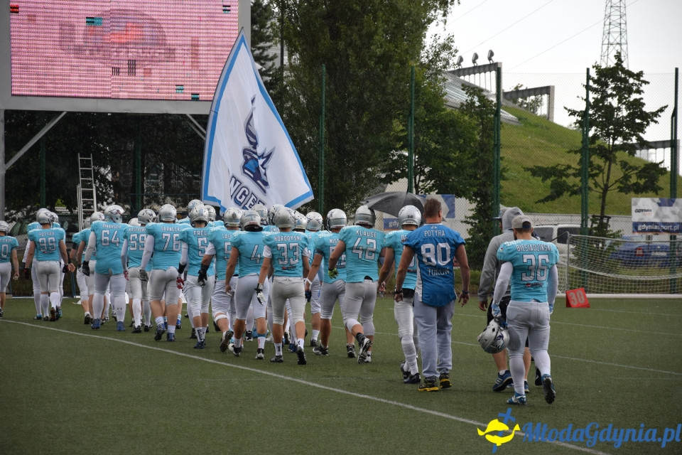  Seahawks Gdynia B vs. Angels Toruń Mecz Futbolu Amerykańskiego