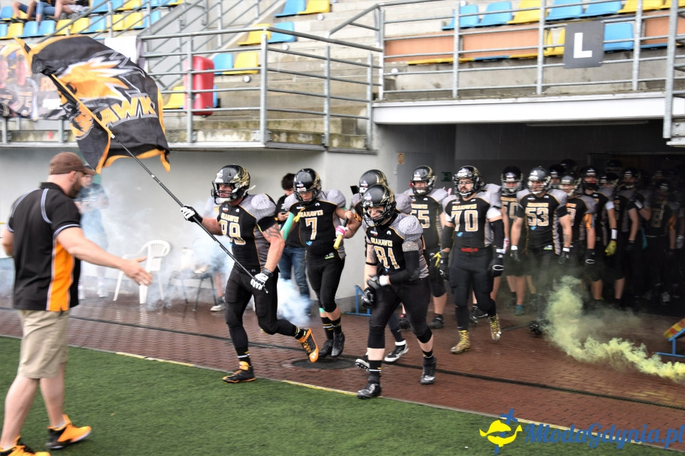  Seahawks Gdynia B vs. Angels Toruń Mecz Futbolu Amerykańskiego