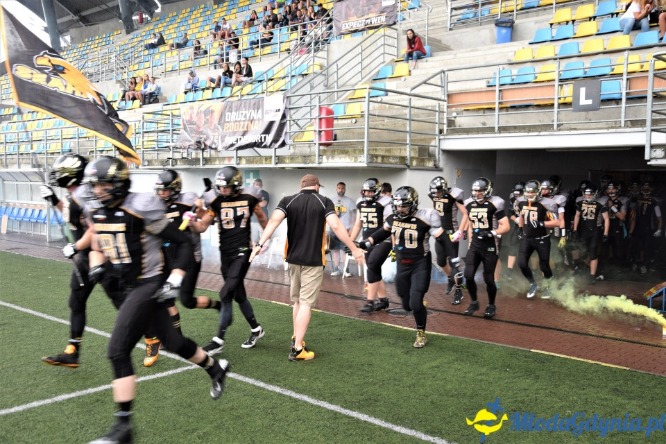  Seahawks Gdynia B vs. Angels Toruń Mecz Futbolu Amerykańskiego