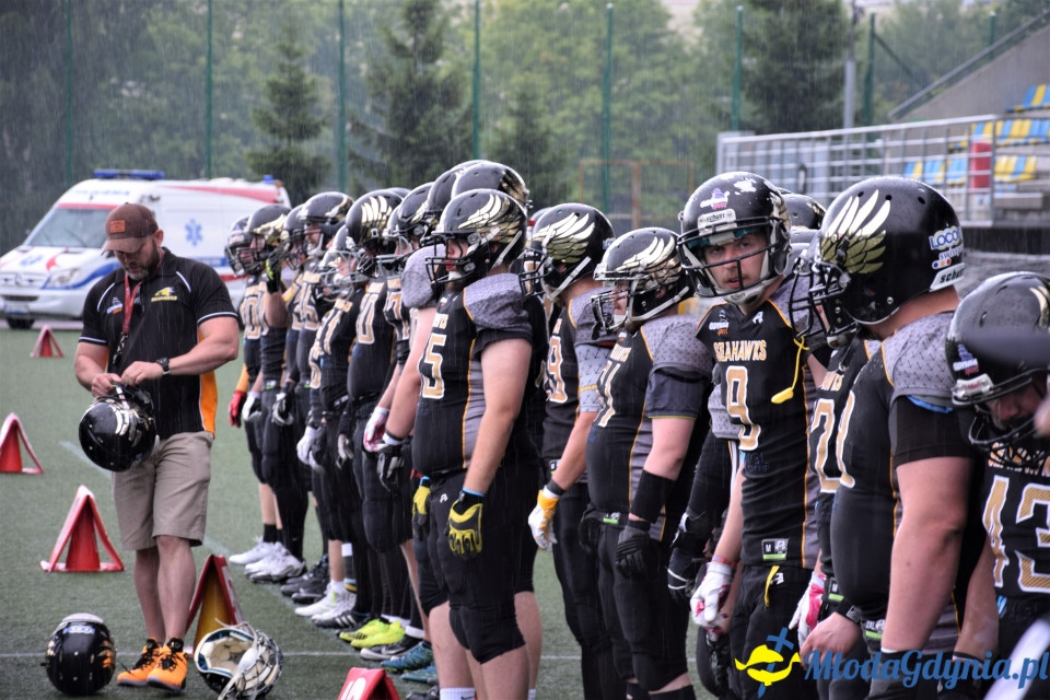  Seahawks Gdynia B vs. Angels Toruń Mecz Futbolu Amerykańskiego