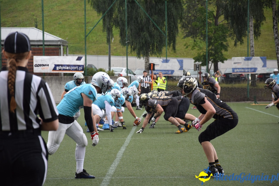  Seahawks Gdynia B vs. Angels Toruń Mecz Futbolu Amerykańskiego