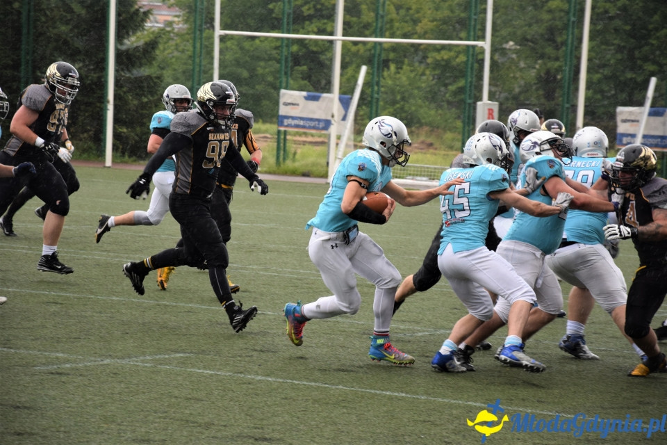  Seahawks Gdynia B vs. Angels Toruń Mecz Futbolu Amerykańskiego