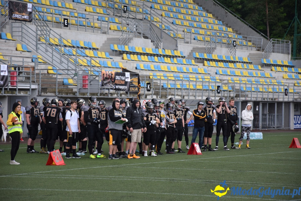  Seahawks Gdynia B vs. Angels Toruń Mecz Futbolu Amerykańskiego