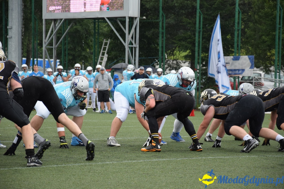  Seahawks Gdynia B vs. Angels Toruń Mecz Futbolu Amerykańskiego