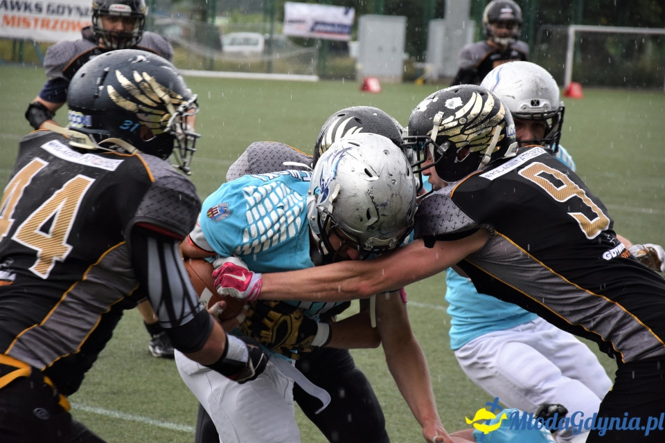  Seahawks Gdynia B vs. Angels Toruń Mecz Futbolu Amerykańskiego
