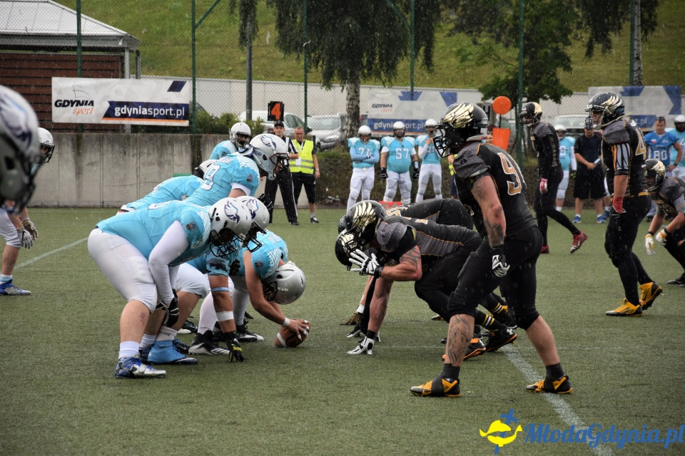  Seahawks Gdynia B vs. Angels Toruń Mecz Futbolu Amerykańskiego