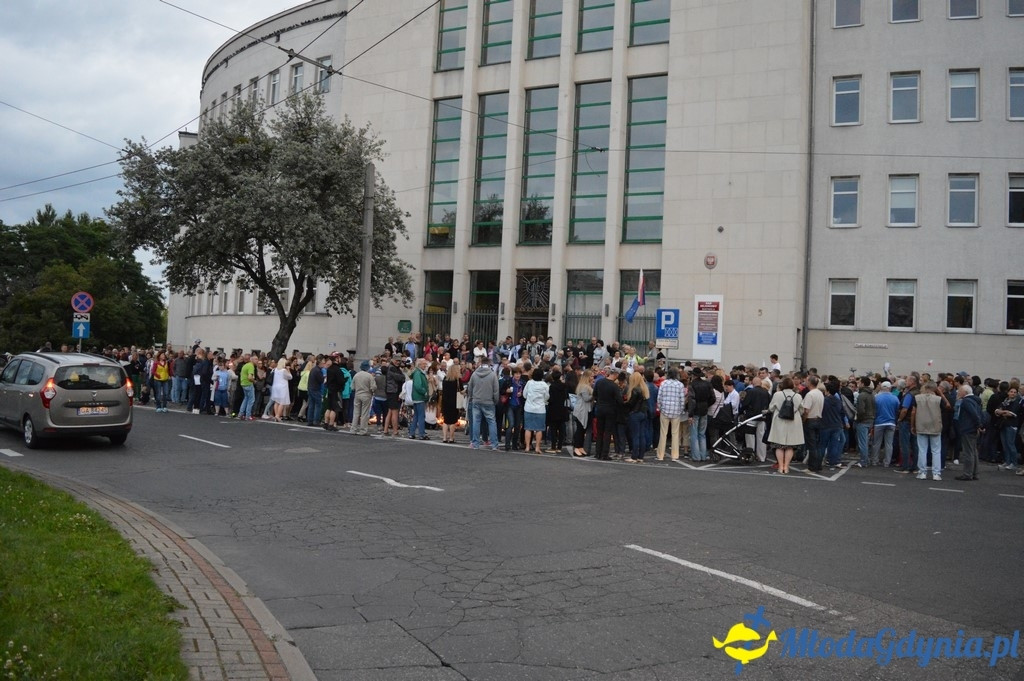 Protest przed Sądem Rejonowym w Gdyni