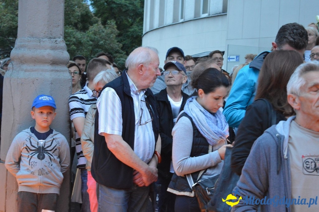 Protest przed Sądem Rejonowym w Gdyni