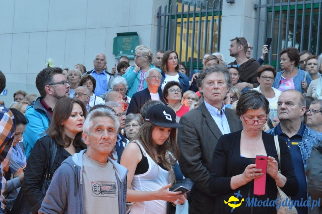 Protest przed Sądem Rejonowym w Gdyni