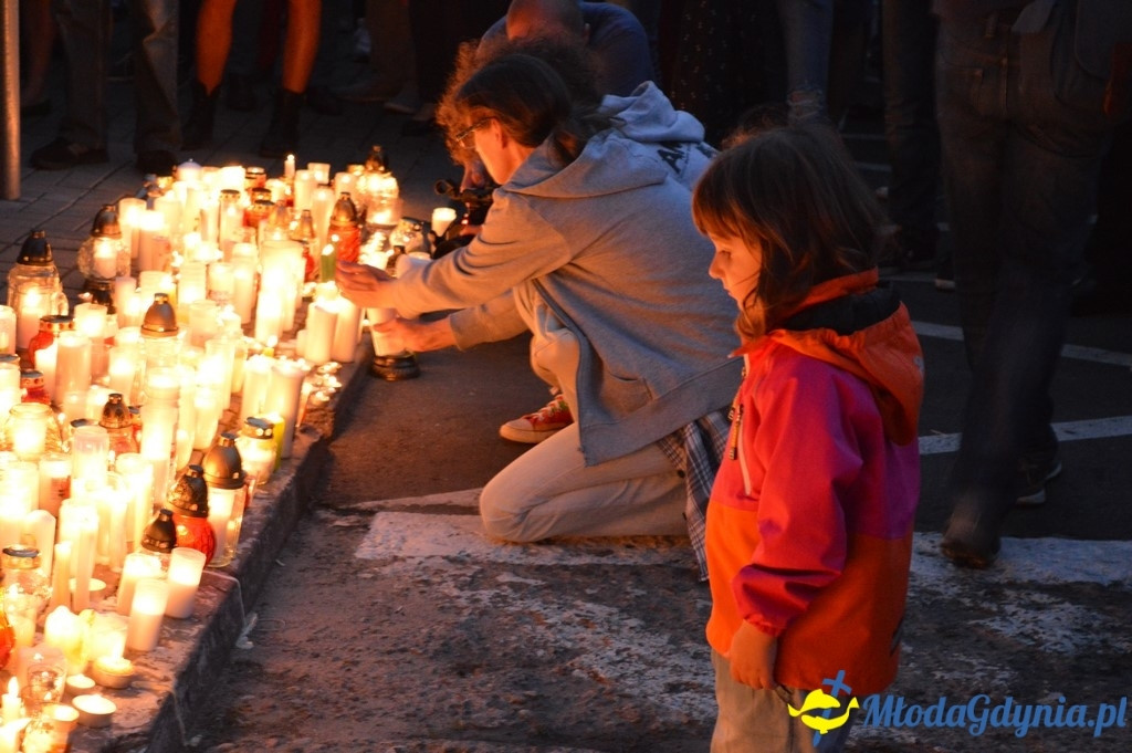 Protest przed Sądem Rejonowym w Gdyni