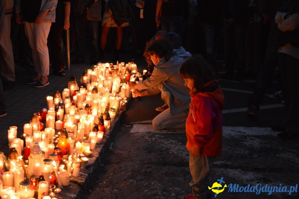 Protest przed Sądem Rejonowym w Gdyni