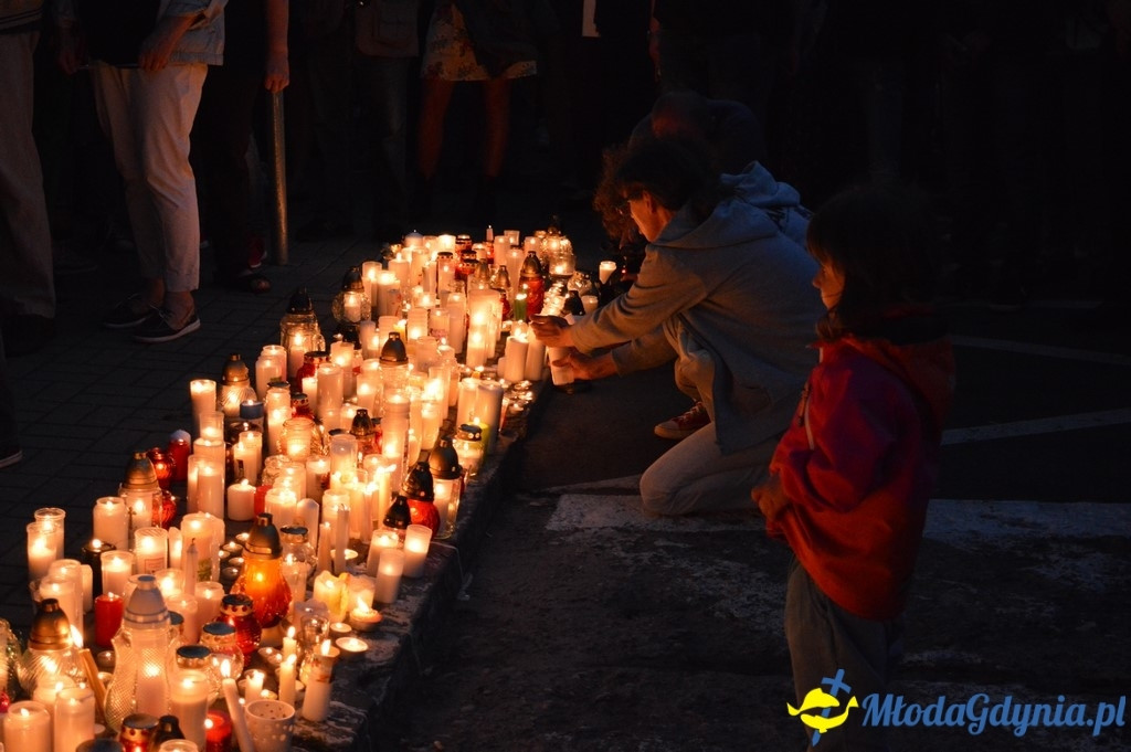 Protest przed Sądem Rejonowym w Gdyni
